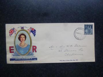 NEW ZEALAND souvenir Fdc 1953              E beschikbaar voor biedingen