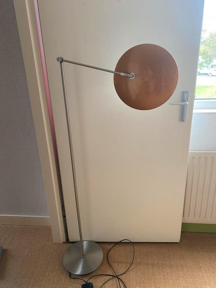 Stijlvolle Staande Lamp, Huis en Inrichting, Lampen | Vloerlampen, Gebruikt, 150 tot 200 cm, Metaal, Ophalen