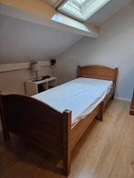 Slaapkamerinrichting hout (bed, bureau, kast, opslagkist), Huis en Inrichting, Slaapkamer | Complete slaapkamers, Ophalen, Gebruikt