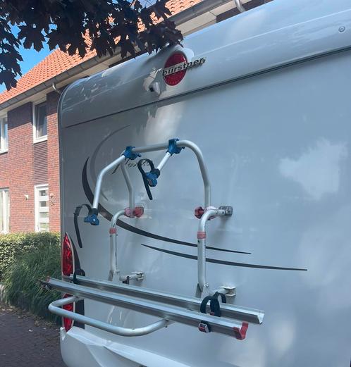 Fietsenrek 2 fietsen, Auto diversen, Fietsendragers, Gebruikt, Achterklepdrager, Ophalen