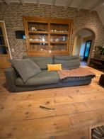 Wegens verhuizing Gratis Linteloo lounge bank grijs, Ophalen, 250 tot 300 cm, Gebruikt, 100 tot 125 cm