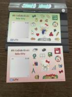 postzegels verenigde naties 2 vellen HELLO  KITTY  (22), Postzegels en Munten, Ophalen of Verzenden, Postfris, Overige thema's