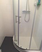 Douchecabine - Hoekmodel, Huis en Inrichting, Ophalen, Gebruikt, 75 cm of meer, Overige typen