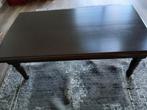 donker, koloniaal kleur gerestaureerde salontafel, Huis en Inrichting, Tafels | Salontafels, Ophalen, 100 tot 150 cm, 50 tot 100 cm