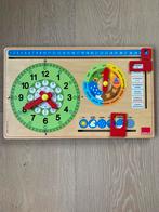 Activiteiten bord klok leren etc., Ophalen of Verzenden, 10 tot 50 stukjes, Zo goed als nieuw, 4 tot 6 jaar