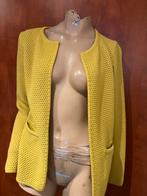 Sibin Linnebjerg vest maat m origineel zgan, Maat 38/40 (M), F, Sibin Linnebjerg vest, Geel