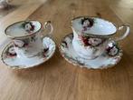 Royal Albert Celebration, koffie en Thee met schotels, Ophalen of Verzenden, Nieuw, Porselein, Kop en/of schotel