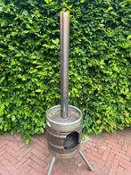 Tuinkachel van biervat, Tuin en Terras, Tuinhaarden, Ophalen, Gebruikt