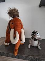 Ice Age Knuffels - Manny & Scrat, Ophalen of Verzenden, Gebruikt, Olifant