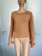 H718 ST Studio maat S=36 fijn-gebreide trui top beige/bruin, Kleding | Dames, Truien en Vesten, Supertrash, Beige, Ophalen of Verzenden