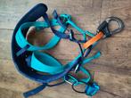Klim gordel S/M met karabijnhaak en zekeringsapparaat, Sport en Fitness, Klimsport, Ophalen of Verzenden, Gebruikt, Klimsport-accessoire
