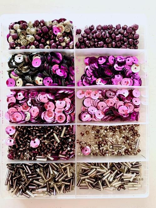 Kralen, pailletten, glimmers, rocailles, Hobby en Vrije tijd, Kralen en Sieraden maken, Nieuw, Kraal, Ophalen of Verzenden