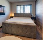 Boxspring met matras en de topper. 180x200, Ophalen, Gebruikt, Tweepersoons, 180 cm