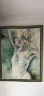 Schilderij van schilderes sunniva, Ophalen