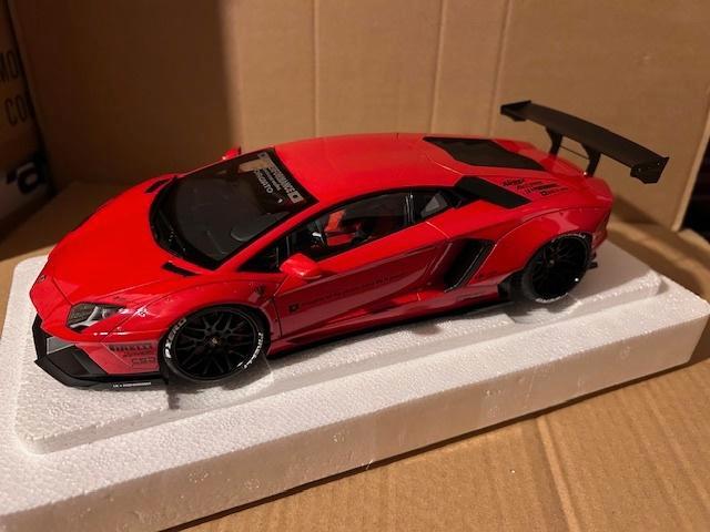 LB Works Lamborghini Aventador 1:18 nieuw, Hobby en Vrije tijd, Modelauto's | 1:18, Nieuw, Auto, Autoart, Ophalen of Verzenden