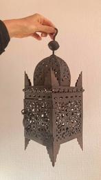 Vintage marokkaanse lantaarn windlicht lampion lamp, Ophalen of Verzenden, Zo goed als nieuw