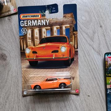 Matchbox Germany 1992 volkswagen karmann ghia oranje beschikbaar voor biedingen