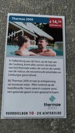 Korting op sauna Thermae 2000, Tickets en Kaartjes, Kortingen en Cadeaubonnen, Drie personen of meer, Kortingsbon, Spa of Sauna