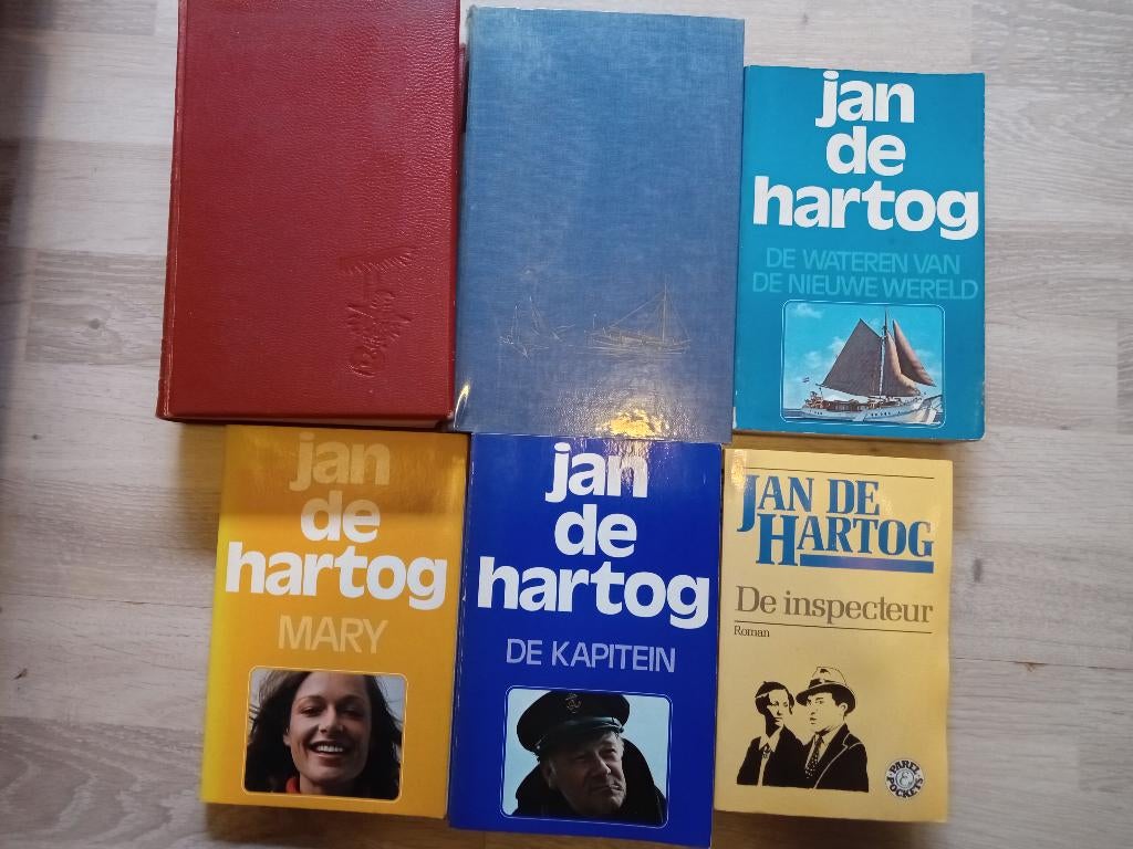 JAN DE HARTOG boeken (5 verschillende titels), Ophalen of Verzenden, Gelezen, Jan de Hartog, Nederland