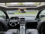 Mercedes-benz C-klasse 200 K Avantgarde Automaat/Leer/Dakje., Te koop, Zilver of Grijs, Geïmporteerd, 5 stoelen