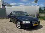 Volvo S80 2.4 LPG G3 - NWE APK - Airco - Cruise, Auto's, Blauw, Bedrijf, Grijs, 170 pk