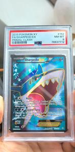 Pokemon Sharpedo EX Full Art XY - Primal Clash 152/160 PSA 8, Ophalen of Verzenden, Zo goed als nieuw, Losse kaart
