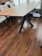 Eikenhout  eettafel, Ophalen, Eikenhout, 50 tot 100 cm, Vijf personen of meer