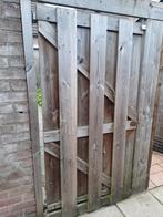 2 poorten en 3 schutting delen + 5 palen etc, Ophalen, Minder dan 3 meter, Hout, 1 tot 2 meter