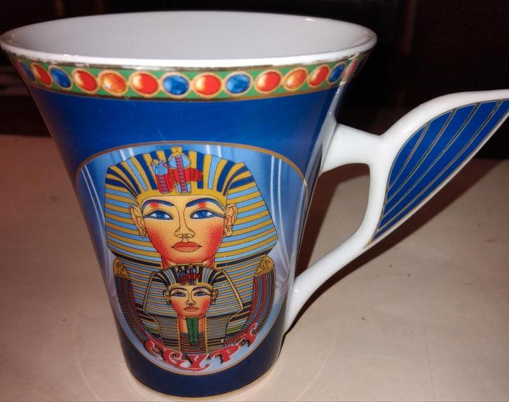 Egyptische Mok - C.F.P. Egypte, Antiek en Kunst, Antiek | Keramiek en Aardewerk, Ophalen of Verzenden