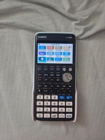 Grafische rekenmachine casio fx cg50 beschikbaar voor biedingen
