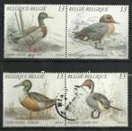 België 1989 4 eenden, Verzenden, Gestempeld, Overig, Overig