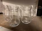 Glazen kannen inhoud 1.6 liter, Verzamelen, Glas en Borrelglaasjes, Ophalen of Verzenden, Zo goed als nieuw