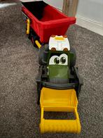 Dickie toys traktor met kar, Ophalen of Verzenden, Zo goed als nieuw