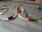 Houten treinbaan, Gebruikt, Ophalen, Duw- of Trekspeelgoed