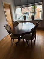 Broccoco Eetkamerset met 4 stoelen (beschadigd), Ophalen of Verzenden