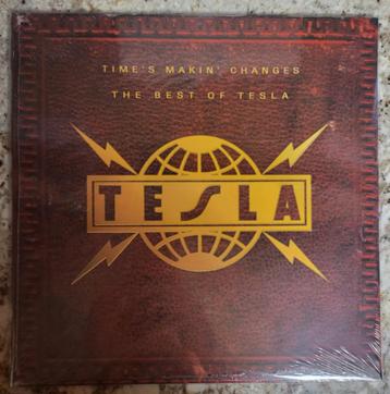 Tesla: Time's makin' changes 2 lp goud vinyl