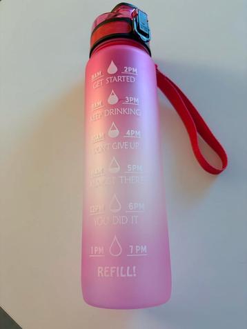Drinkfles - Blijf gehydrateerd! beschikbaar voor biedingen