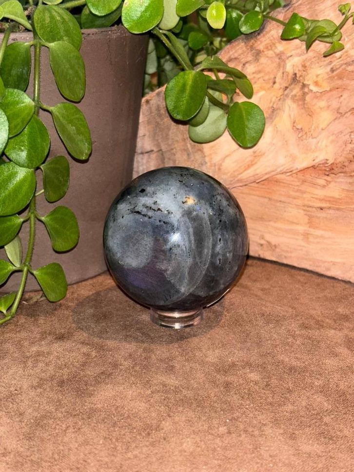 Labradoriet bol, Verzamelen, Mineralen en Fossielen, Mineraal, Ophalen of Verzenden