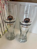 Benediktiner bierglazen set van 2 glazen, Ophalen of Verzenden, Zo goed als nieuw, Glas of Glazen, Overige merken