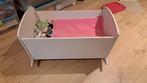 Te koop poppenwieg met matras., Ophalen, Gebruikt