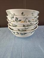 Villeroy en Boch Peacock schaaltjes 5x, Ophalen of Verzenden, Overige stijlen, Porselein, Schaal of Schalen