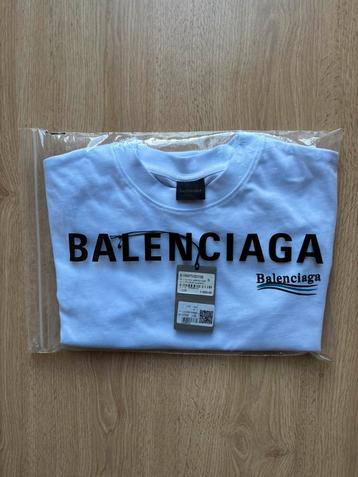 Balenciaga T Shirt blauw/wit beschikbaar voor biedingen
