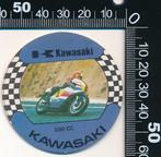 Sticker: Kawasaki - 500 CC, Ophalen of Verzenden, Zo goed als nieuw, Auto of Motor