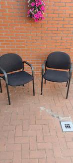 2 x kantoorstoel, Ophalen, Twee, Kantoorstijl, Zwart