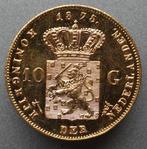 10 Gulden 1875, Postzegels en Munten, Munten | Nederland, Koning Willem III, Losse munt, 10 gulden, Goud
