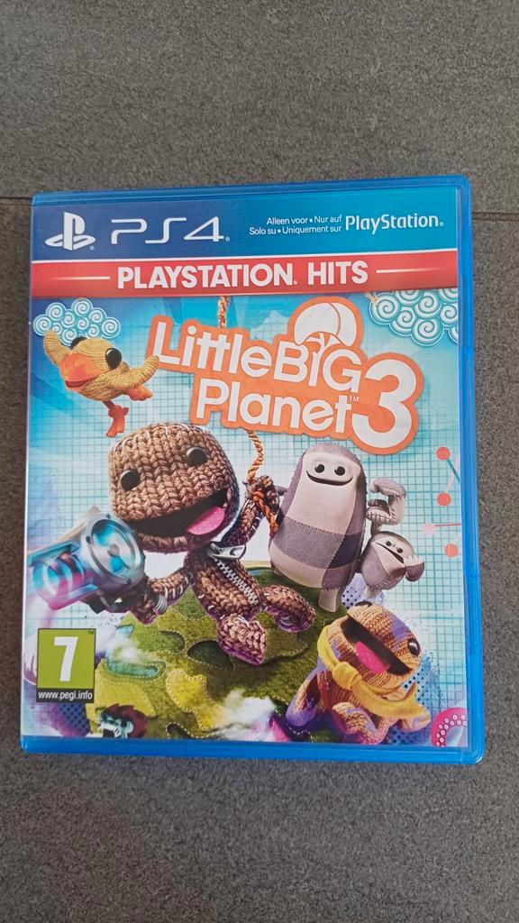Little Big Planet 3 (PlayStation Hits), PS4, Spelcomputers en Games, Games | Sony PlayStation 4, Gebruikt, Avontuur en Actie, 3 spelers of meer