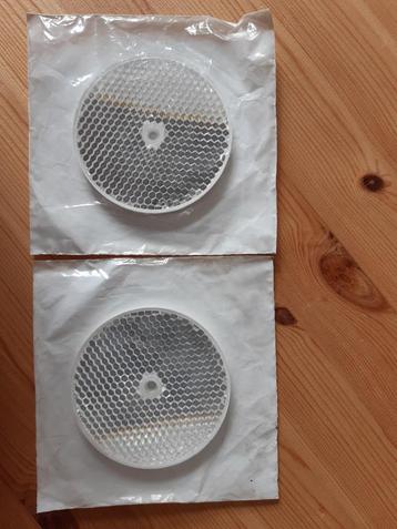 2 Schroef reflectoren 84mm doorsnee beschikbaar voor biedingen