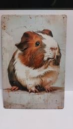 Wanddecoratie Aluminium - Cavia 20x30cm, Ophalen of Verzenden, Nieuw
