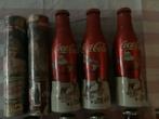 Coca-Cola verzameling flesjes en blik en papier rolletjes, Verzamelen, Ophalen of Verzenden, Gebruikt