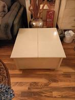 Salontafel Vierkant met Opbergruimte, Ophalen, Gebruikt, 50 tot 100 cm, Vierkant